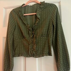 Lelis cropped blouse
